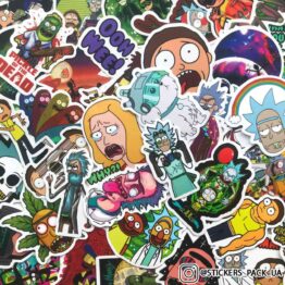 Стікерпак “Рік і Морті”