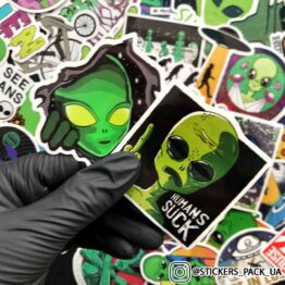 Стікерпак “Прибульці”