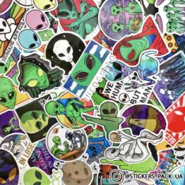 Стікерпак “Прибульці”