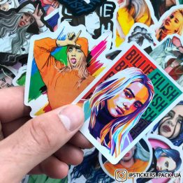 Стікерпак “Біллі Айліш”